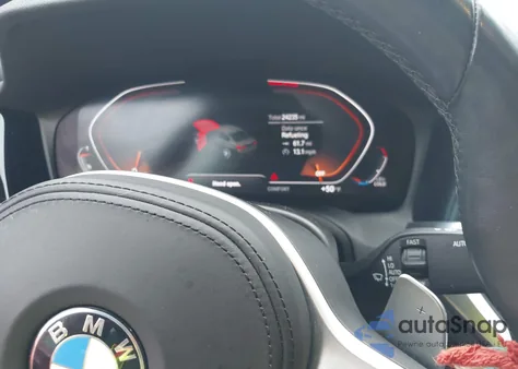 2022 BMW 330I xDrive из США, поврежденный, VIN 3MW5R7J02N8C24917